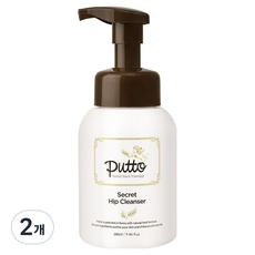 퓨토 시크릿 엉덩이 클렌저, 2개, 280ml