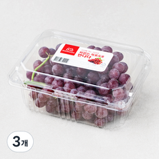 만나다 미국산 씨없는 적포도, 450g, 3개