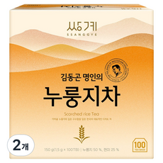 쌍계명차 누룽지차, 1.5g, 2개, 100개입