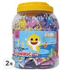 Pinkfong 兒童維他命C加鋅 水蜜桃口味 600g, 2個, 500錠