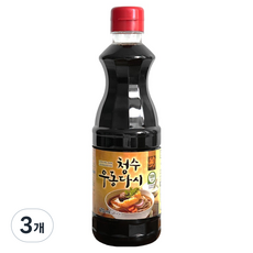 CHOUNGSOO FOOD 烏龍麵高湯, 670ml, 3個