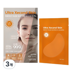 울트라세컨스킨 퍼펙트 누드 선패치 20p UPF 50+, 3개