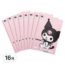 三麗鷗角色 國小線圈10格國語筆記本, 16個, 酷洛米