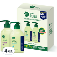 GREEN FINGER 綠手指 嬰兒保濕精華洗髮乳 300ml+精華保濕沐浴露 300ml, 4組