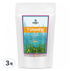 TChanthe 甜南瓜紅豆茶三角茶包, 1.5g, 25包, 3袋