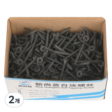 접시머리 검정피스 1kg, 2개