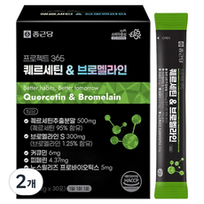 종근당 프로젝트 365 퀘르세틴 브로멜라인, 30회분, 2개 30회분, 2개