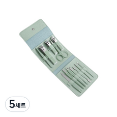 J牌家用指甲護理組, 5套, 綠色