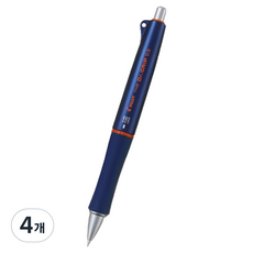 PILOT 百樂 Dr. Grip自動鉛筆 海軍藍, 0.5mm, 4個