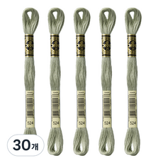 브랜드얀 DMC 자수실 25번 면사, 524번, 30개