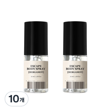 마르마르디 이스케이프 바디스프레이 베르가못향, 10개, 35ml