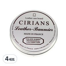 Sirians 皮革保護霜 105g + 海綿 2入, 4套