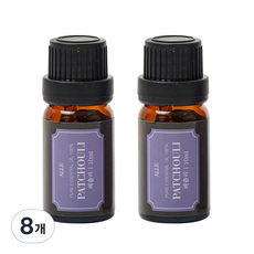 알레 비건 아로마 에센셜 오일 패츌리, 10ml, 8개