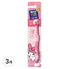 페리오 키즈 마이멜로디 칫솔 5세이하, 랜덤발송, 3개, 1개입