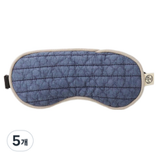 Hyunmi-onmi 糙米眼部熱敷袋 經典海軍藍, 5個, 1入