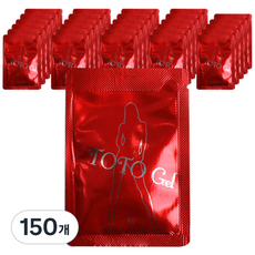 토토젤 휴대용 팩 바디마사지 젤, 4ml, 150개