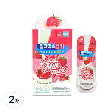 Milk Mix 兒童維生素 D 草莓味 10p, 2盒, 100ml