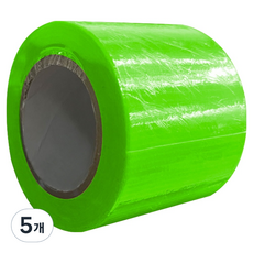 World Clean 高黏著強力棉質膠帶 50mm x 10m 綠色, 5個