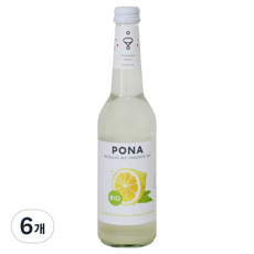 氣泡檸檬碳酸飲料, 330ml, 6個