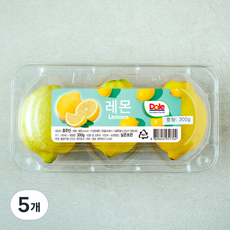 돌 호주산 레몬 3개입, 5개, 300g