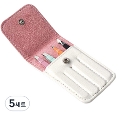 dunhome 粉彩高級專家用鑷子4件組, 5套, 白色