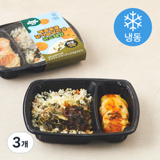 스윗밸런스 매콤동글닭가슴살전과 곤드레밥 (냉동), 230g, 3개