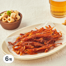 먹태시대 매콤달콤 양념 먹태, 6개, 25g