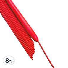 와우파티코리아 요술 풍선 160 50p, 레드, 8개