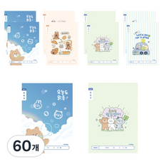 아이비스 A 초등 1-2 알림장 넓은칸, 60개, 랜덤발송