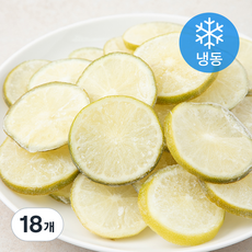 딜라잇가든 라임 슬라이스 (냉동), 200g, 18개
