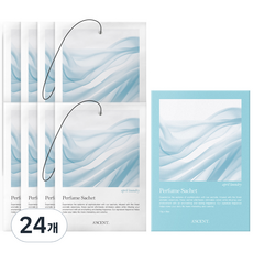 에이센트 퍼퓸 사쉐 옷장방향제 M 에이프릴 런더리 본품, 10g, 24개, 에이프릴런더리