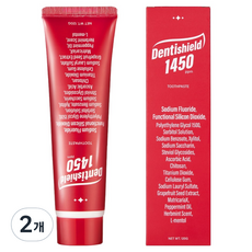 PAUL MEDISON Denti Shield 1450 高氟牙膏, 2個, 120g