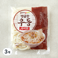 곰곰 탱글한 우동사리면, 200g, 3개