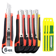 DADA Hi Lover 美工刀 5入 + 刀片 30入, 隨機出貨, 6套