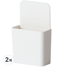 壁掛式黏貼式冷氣遙控器收納盒, 2個