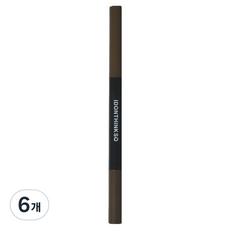 아이돈띵쏘 굿브로우 납작 아이브로우 펜슬 1ml, 6개, 03 다크브라운
