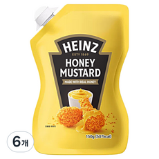 HEINZ 亨氏 蜂蜜芥末醬, 150g, 6個