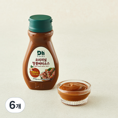Dh Foods 오리지널 땅콩버터 소스, 200g, 6개