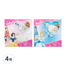 디즈니프린세스 컬러룬 풍선 색칠 놀이 종합장, 백설공주, 신데렐라, 4개