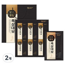 대상웰라이프 흑삼 대보 24p, 2개, 960ml