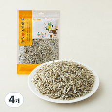 해살이 황토가마에 구운 멸치 볶음용, 4개, 300g(중)