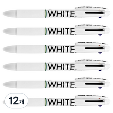 Weplet The 3色筆 0.7mm, 白色, 12個