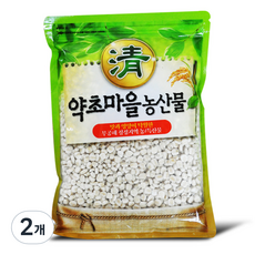 증안리약초마을 찰옥수수쌀, 1kg, 2개