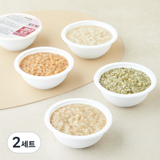 엘빈즈 슈퍼핏 중기2 만7~10개월 한우퀴노아 브로콜리죽 180g + 닭고기오트밀죽 180g + 대구영양버섯죽 180g + 한우완두과일죽 180g 이유식 C세트, 2세트