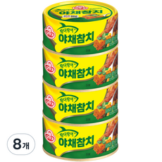 OTOKI 不倒翁 蔬菜鮪魚罐頭, 135g, 8個