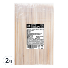 코멧 키친 어묵용 대나무 꼬지 30 cm, 100개입, 2개