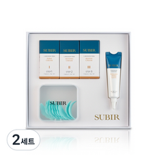 수비르 저자극 프리미엄 속눈썹 펌 키트, 2세트