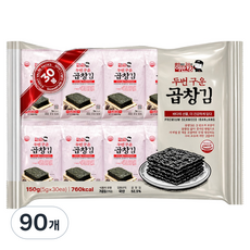 이반장 두번구운 곱창김, 5g, 90개