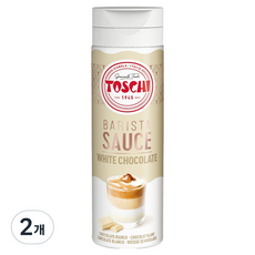 토스키 화이트 초콜릿 소스, 500g, 2개