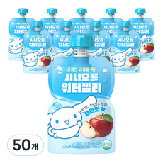 ATEX 三麗鷗角色果凍飲, 50包, 蘋果口味, 110ml